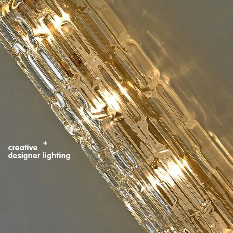 Postmodern Crystal Wall Lamp - Luxury Indoor Art Decor Light for Living Room, Staircase & Hallway Atmosphere Lighting