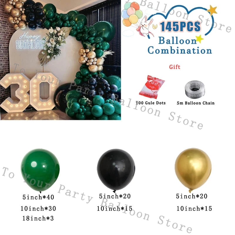 Balloon Garland Arch Kit For Wedding And Birthday Party Decoration
