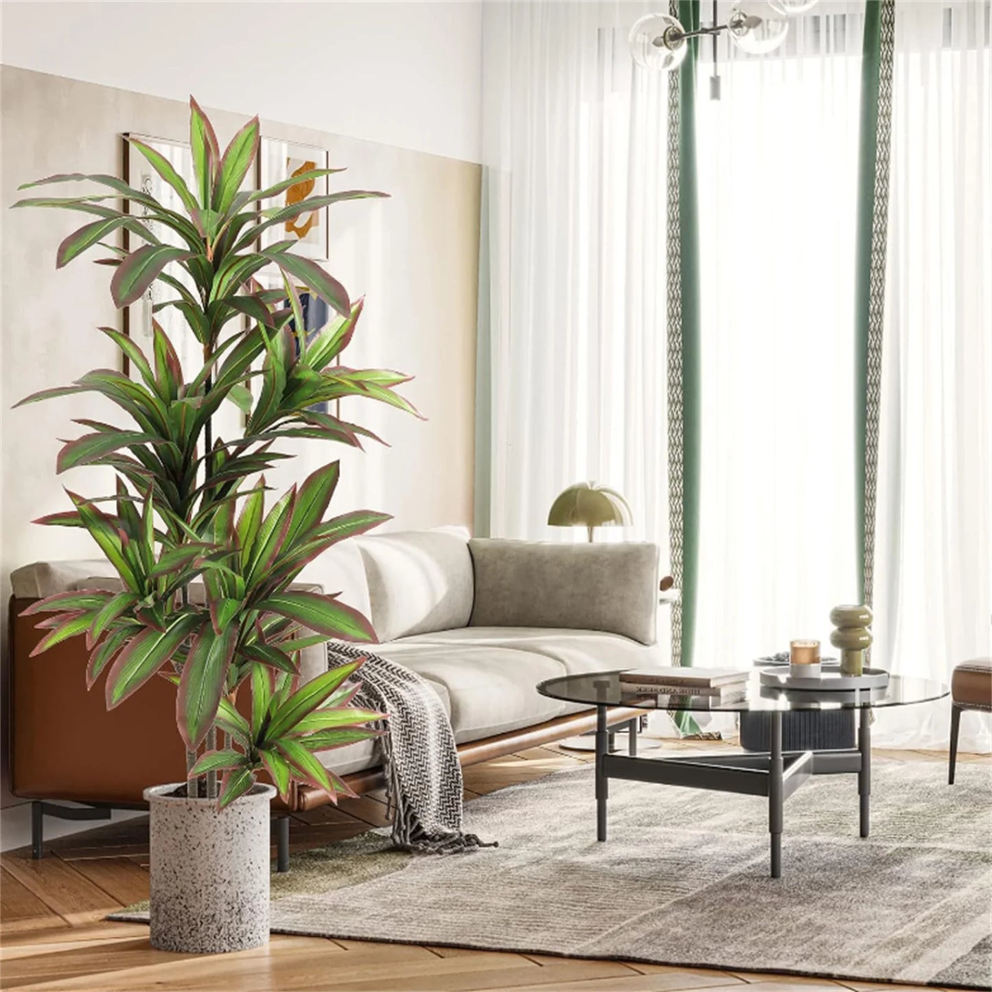 Artificial Dracaena Indoor Plant 120cm Tall with Branches