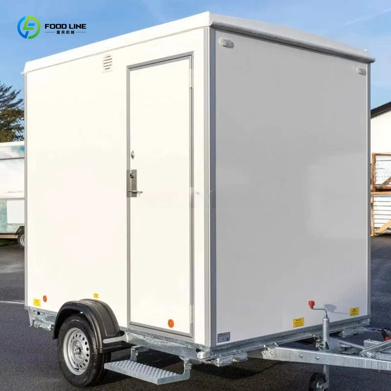 Customized Container Toilet Trailer Portable Luxury Prefabricated Mobile Bathroom