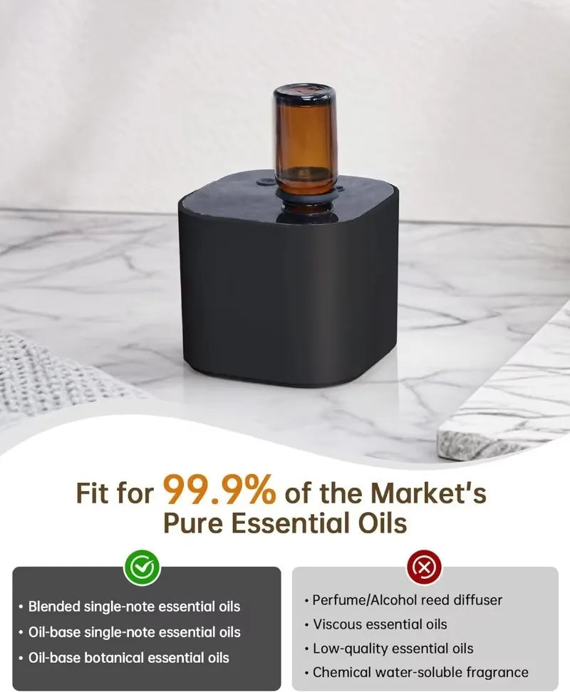HAOYUNMA USB Rechargeable Waterless Aroma Diffuser For Home Office