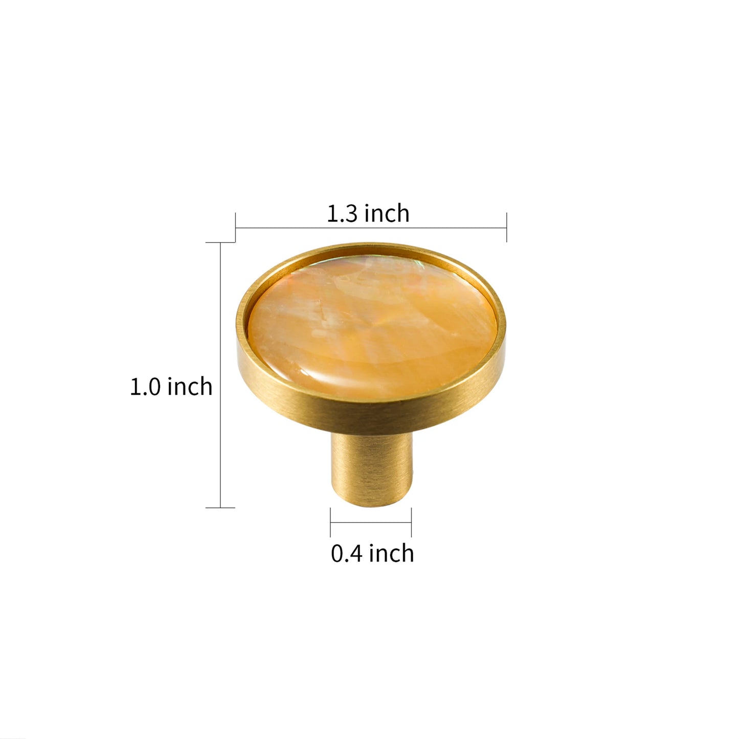 Dooroom Brass Furniture Handles Shell Simple Nordic Pastoral Wardrobe Dresser Knobs Cupboard Cabinet Drawer Round Colorful Pulls