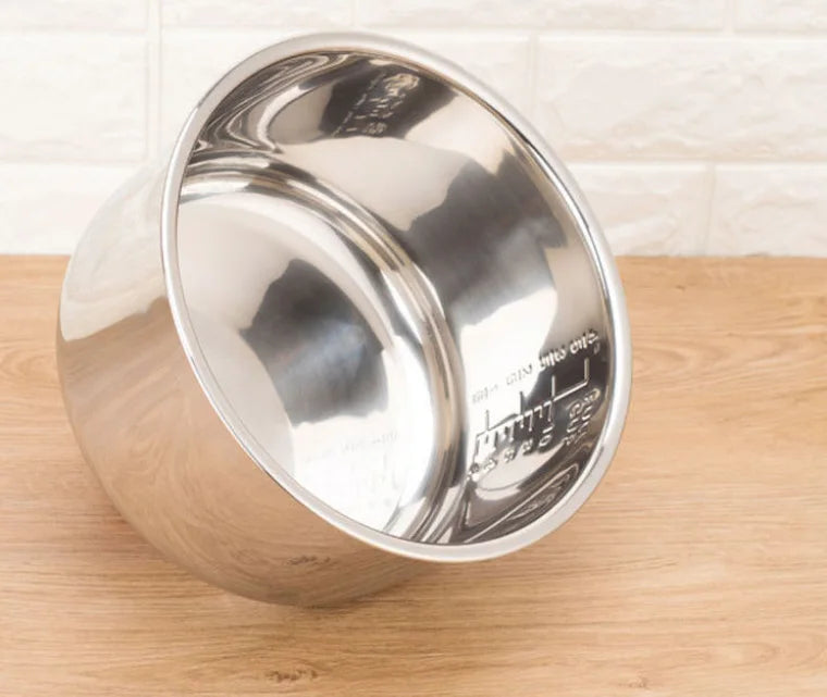 Stainless Steel 304 Nonstick Electric Pressure Cooker Liner For Rice Cooker