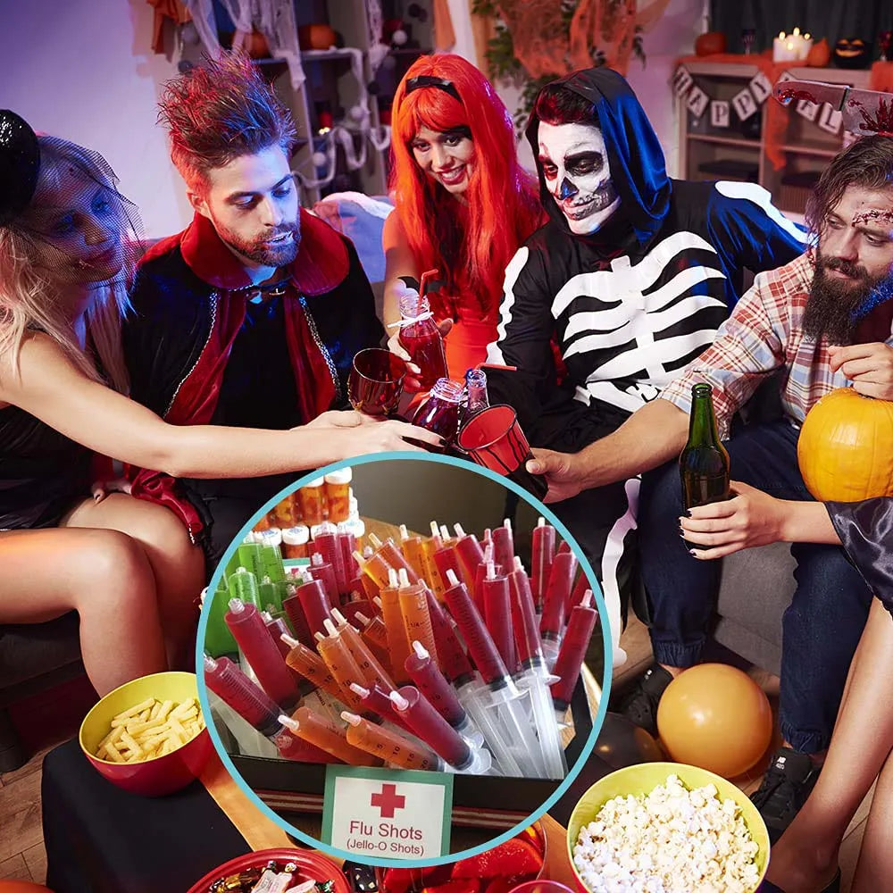 EliteHMX Jello Shot Syringes BPA Free Party Shooters