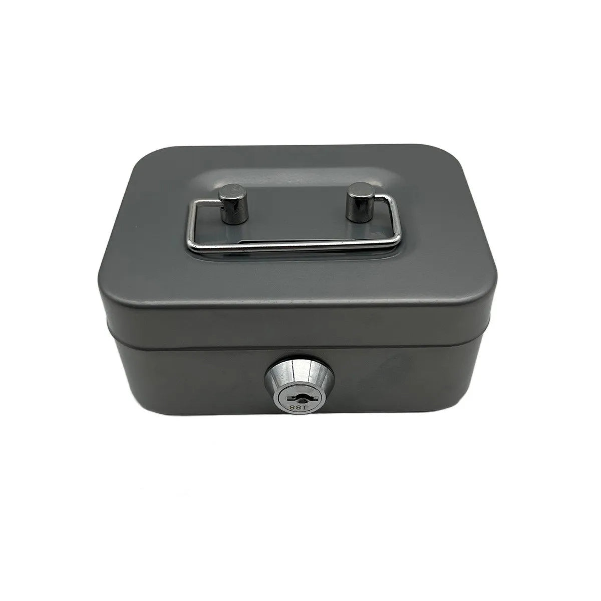 New creative portable piggy bank storage box small size with key storage box coin box with lock piggy bank