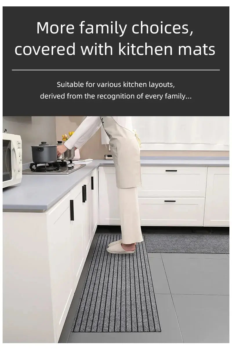 Modern Minimalist Square Floor Mat Anti Slip Durable Machine Washable