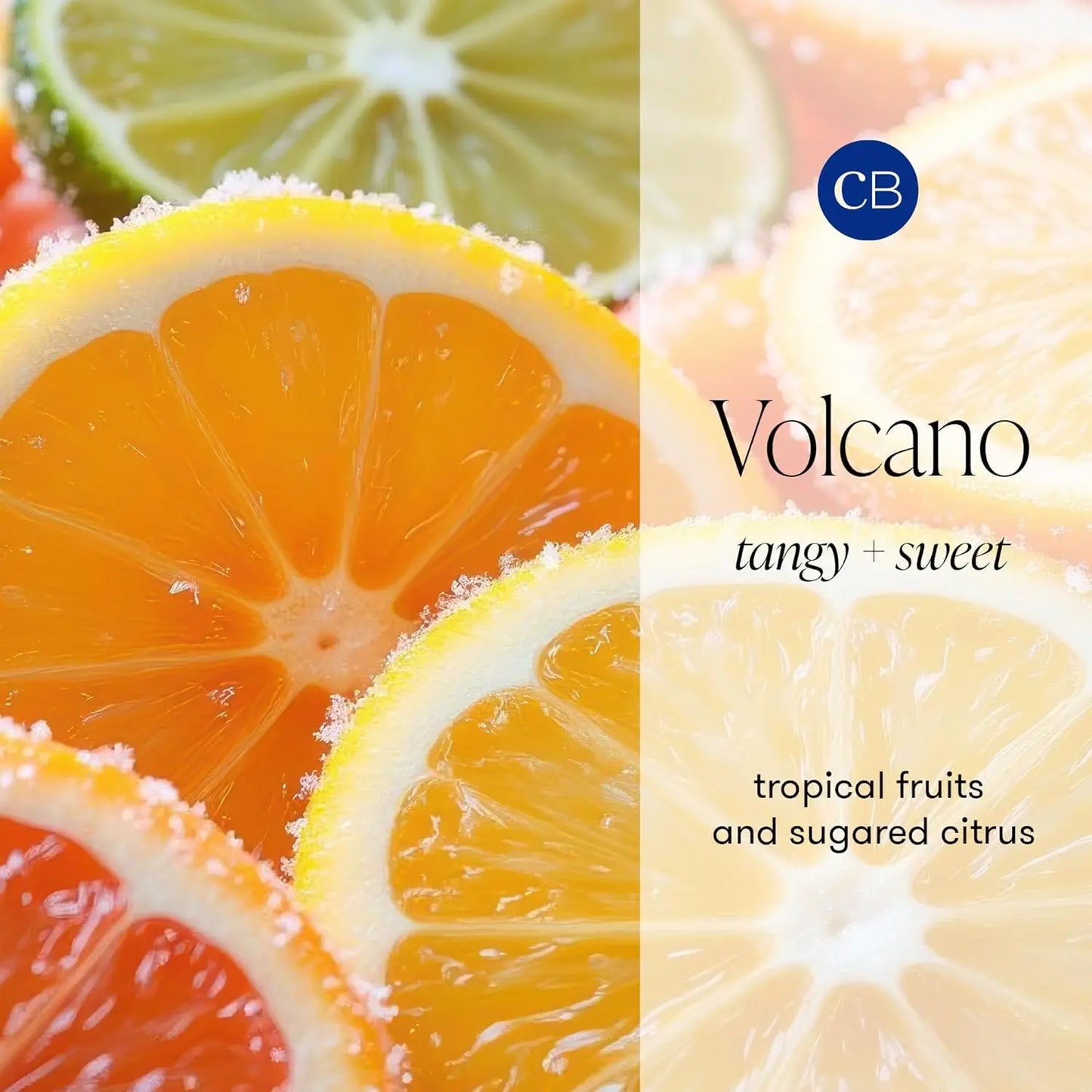 Volcano Reed Diffuser Set - Includes Reed Diffuser Sticks, Fragrance Oil, and Glass Bottle - Luxury Scented Room Fresheners - Co