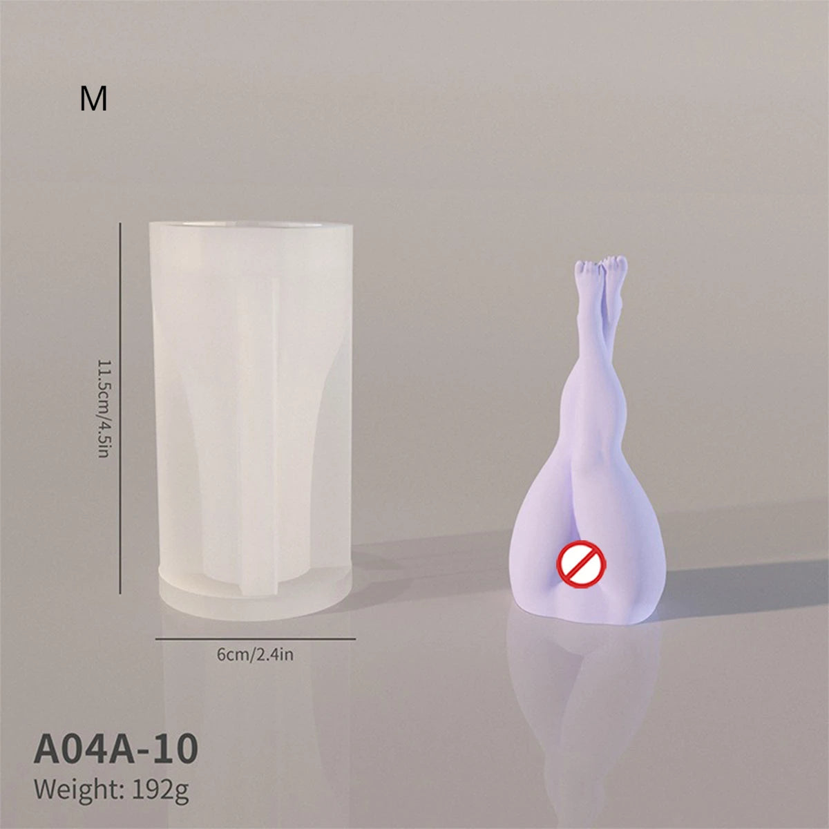 Artistic Headless Human Body Candle Silicone Mold 3D Female Body Statue Plaster mould Creative Humanoid Chocolate Art Decor gift