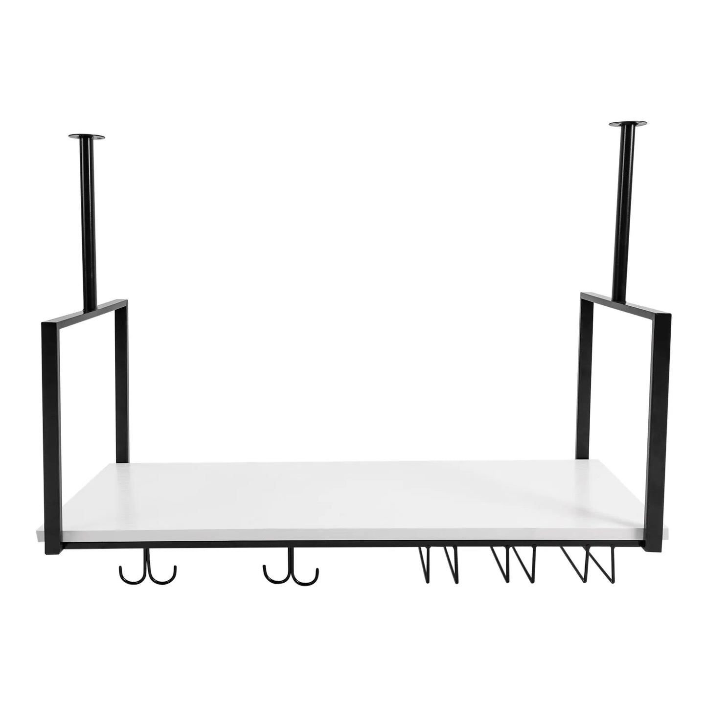 Ceiling Wine Glass Rack Hanging Stemware Holder For Bar Kitchen