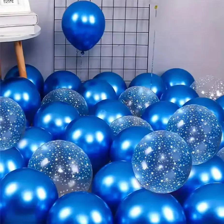 Starry Sky Latex Balloons Set Birthday Wedding Decoration