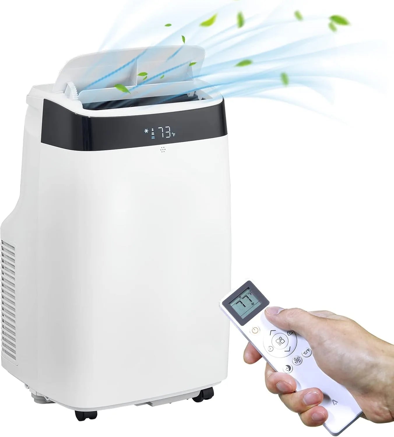 High-concerned 10000 BTU Portable Air Conditioner Dehumidifier 24H Timer