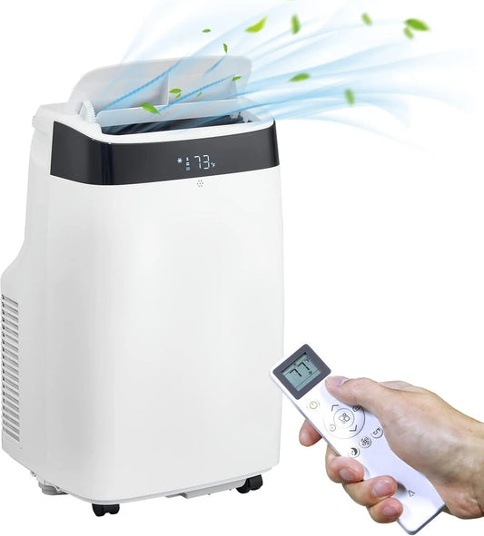 High-concerned 10000 BTU Portable Air Conditioner Dehumidifier 24H Timer