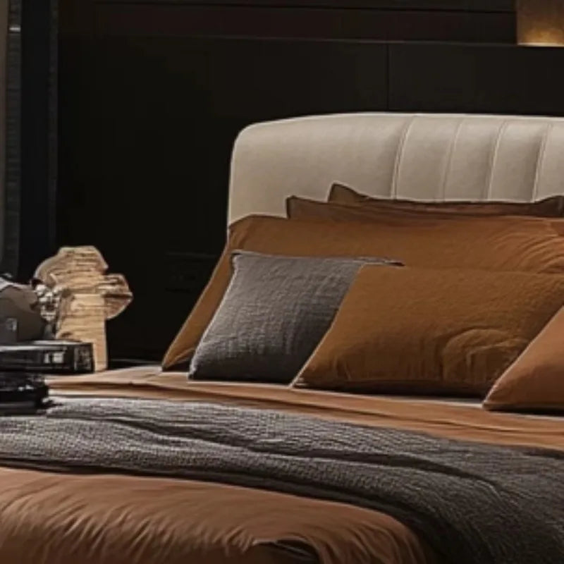 Elegant Multifunctional King Size Bed Luxurious Design Ultimate Comfort Transformr Bedroomto A Relaxing Oasis Decoration