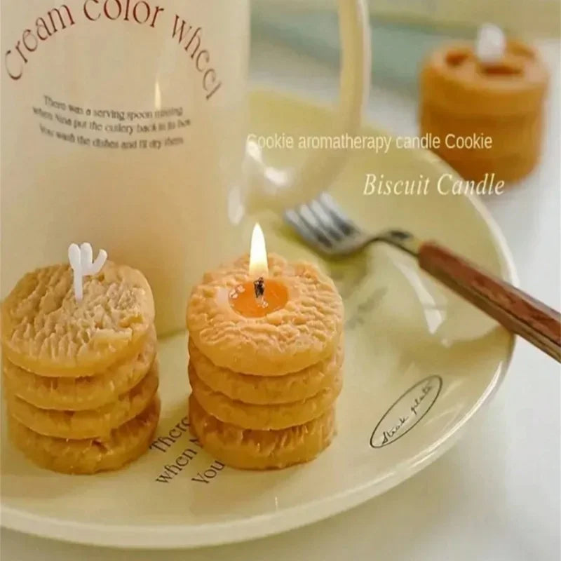 High-concerned Biscuit Cookies Scented Candles Gift Box
