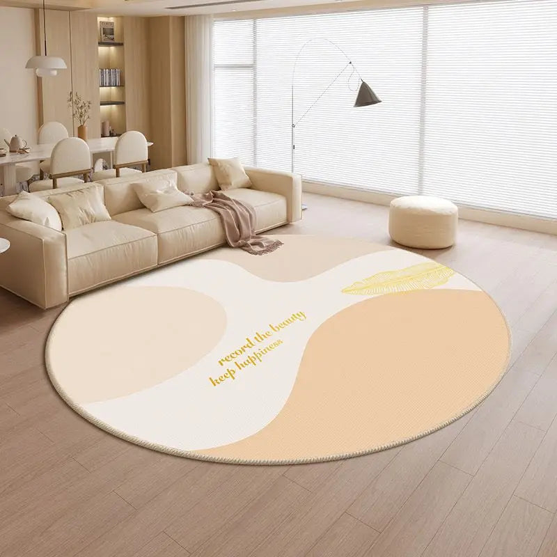 Non Slip Play Area Round Rug For Classroom And Home Decor