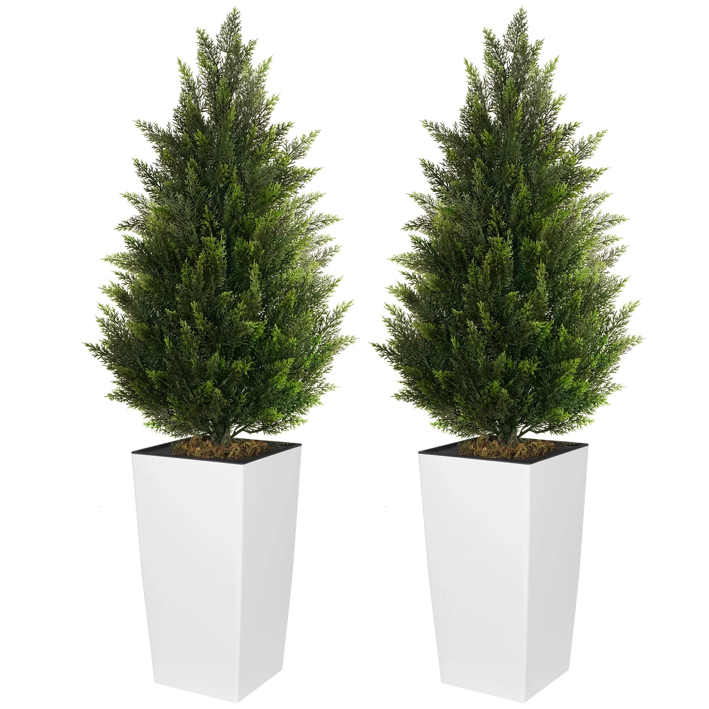 Artificial Cedar Tree Silk Plant For Home Office Decor