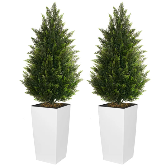 Artificial Cedar Tree Silk Plant For Home Office Decor