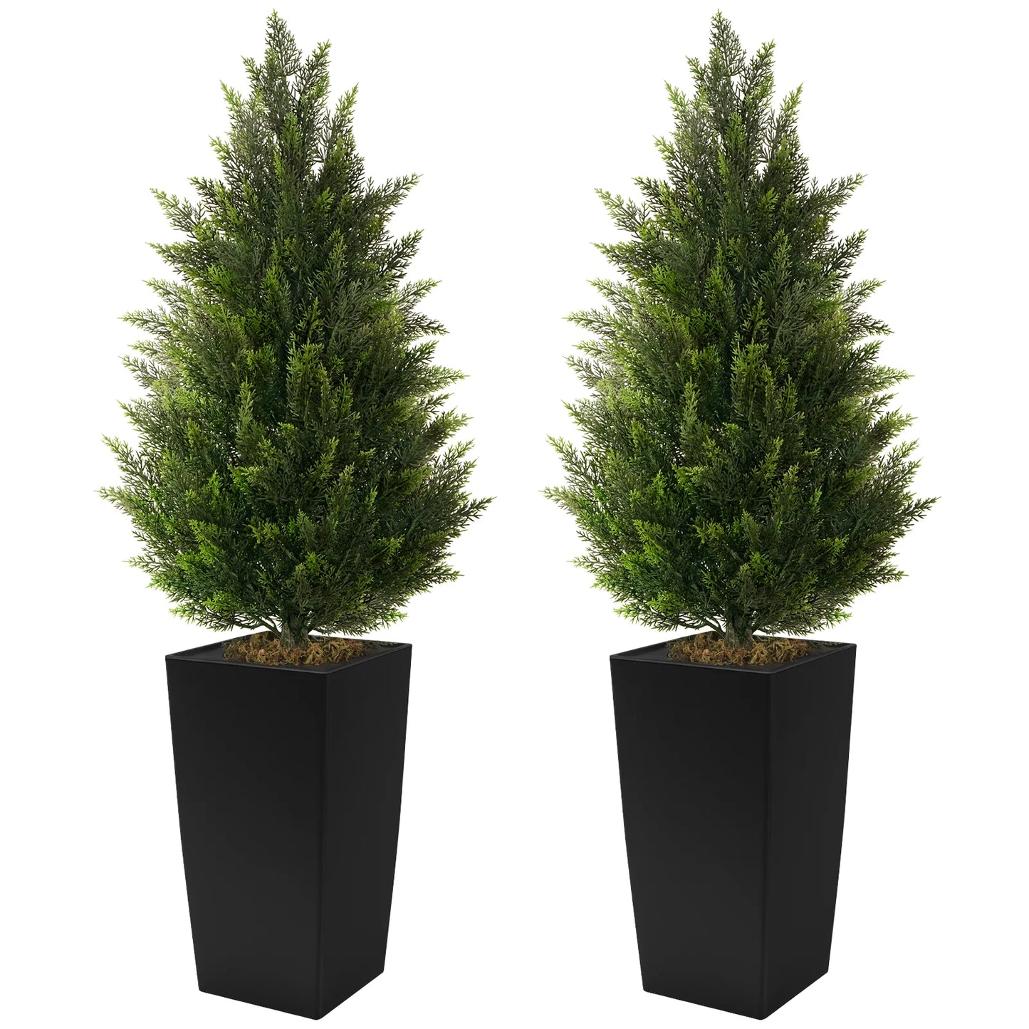 Artificial Cedar Tree Faux Silk Plant For Home Decor