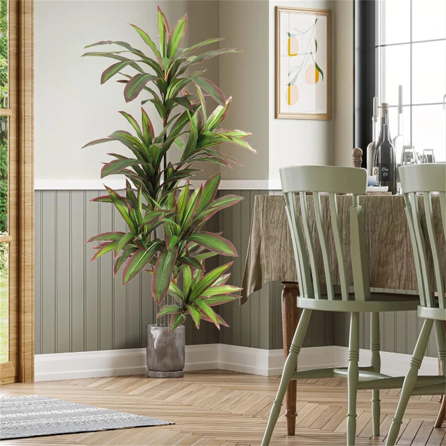 Artificial Dracaena Indoor Plant 120cm Tall with Branches