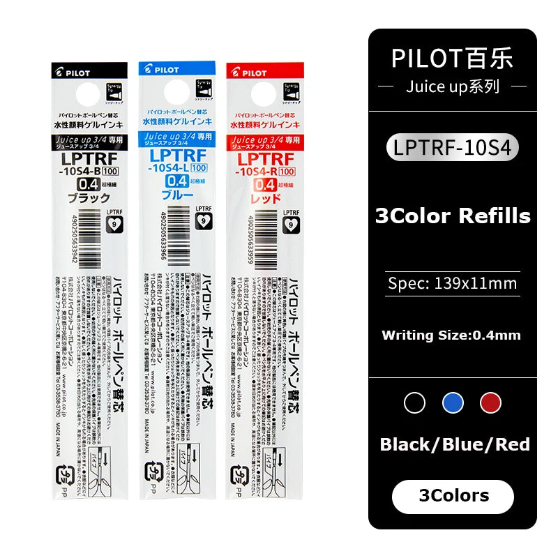 Japan Pilot JUICE UP Multifunctional Gel Pen 0.4MM 3Colors/4Colors Ballpoint Pens Back To School Office Statioinery Supplies