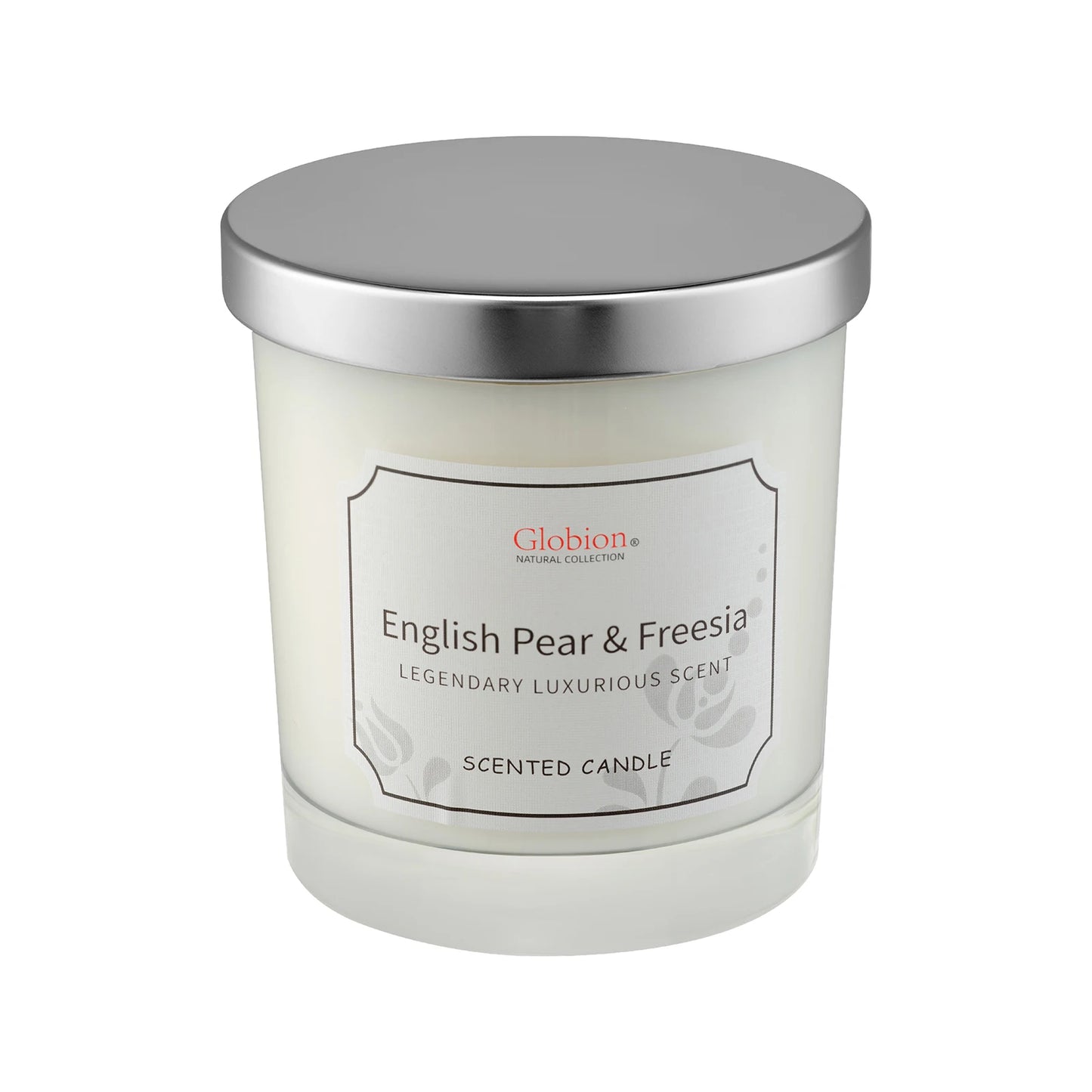 Hign-concerned Scented Candle English Pear And Freesia Aromatherapy Glass Jar